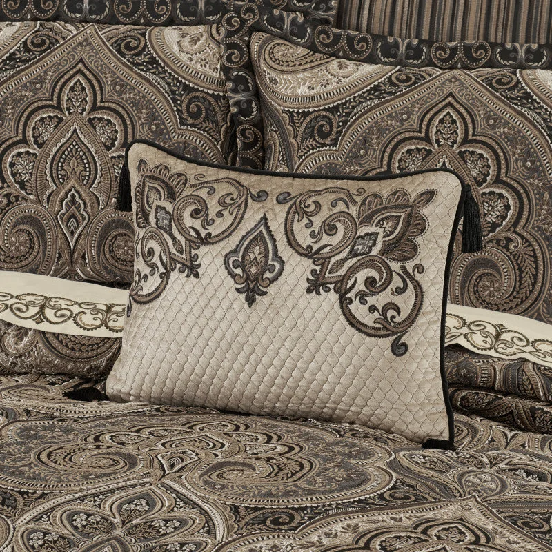 Natural latex pillows for durability and bounce​ Cipriana Boudoir Decorative Throw Pillow