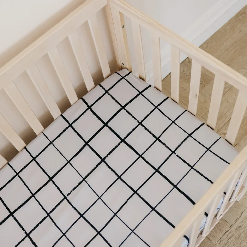 Queen - size comforters suitable for standard - sized beds​ Asher Crib Sheet by Angel Walker