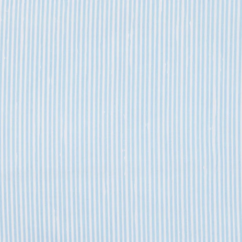Pillow inserts for customizing pillowcases​ Nandi Light Indigo Organic Sheet Swatch