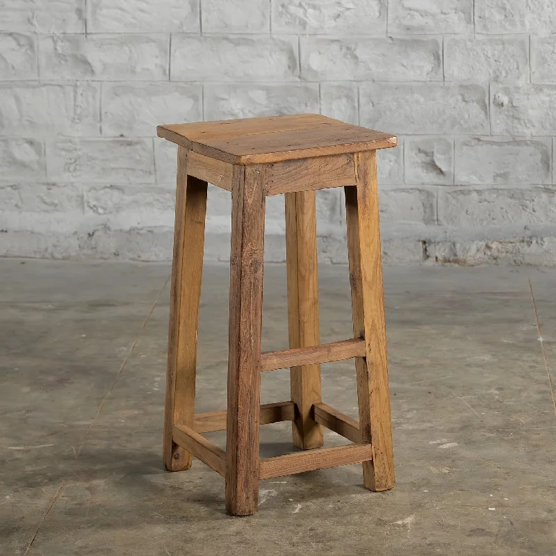Yoga bolsters for comfortable poses​ Ambu Teak Stool
