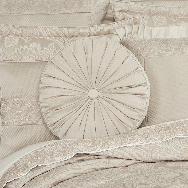 Memory foam knee pillows for joint support​ Villanova Tufted Round Decorative Throw Pillow