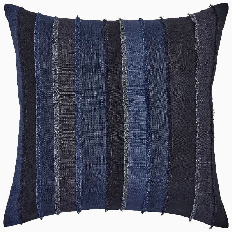 Body pillows for side sleepers​ Fringed Indigo Decorative Pillow