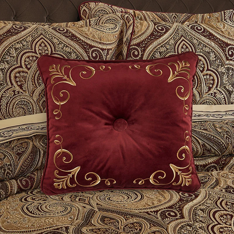 Memory foam wheelchair headrest pillows for proper head support Bordeaux 18" Square Decorative Throw Pillow Memory foam wheelchair headrest pillows for proper head support Bordeaux 18" Square Decorative Throw Pillow