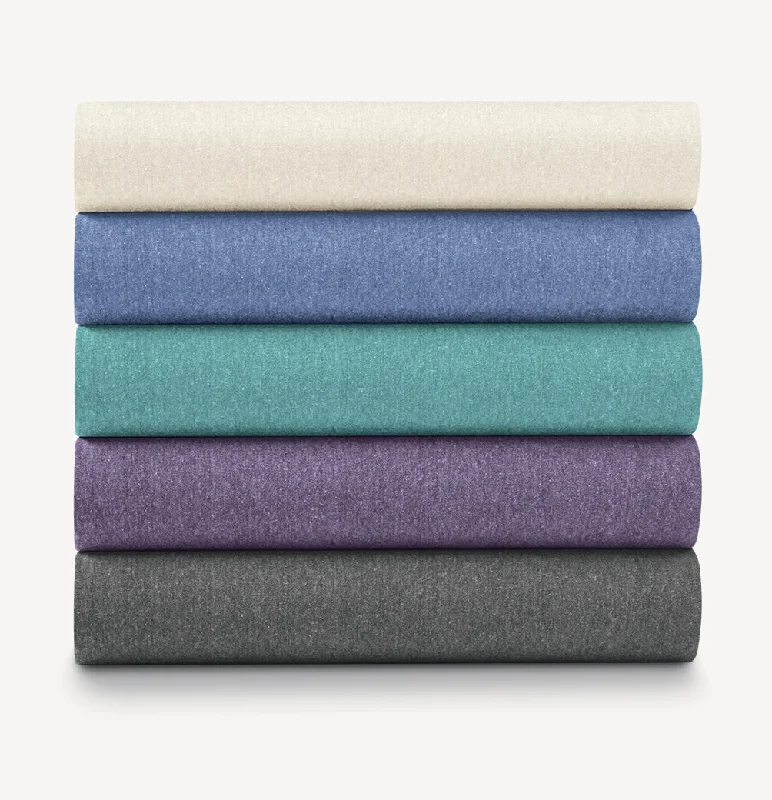 Memory foam office chair lumbar support pillows with adjustable straps​ Heather Jersey Knit Cotton Blend Sheet Set