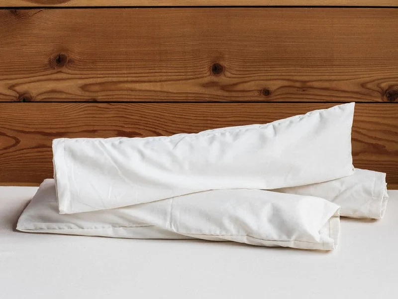 Cooling bamboo pillows for natural cooling properties​ Certified Organic Neck Roll
