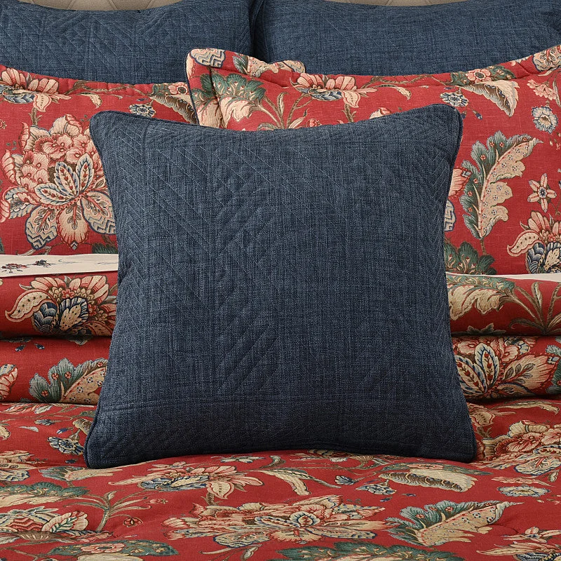 Memory foam armrest pillows for sofas​ Enchanted Garden 18" Square Decorative Throw Pillow