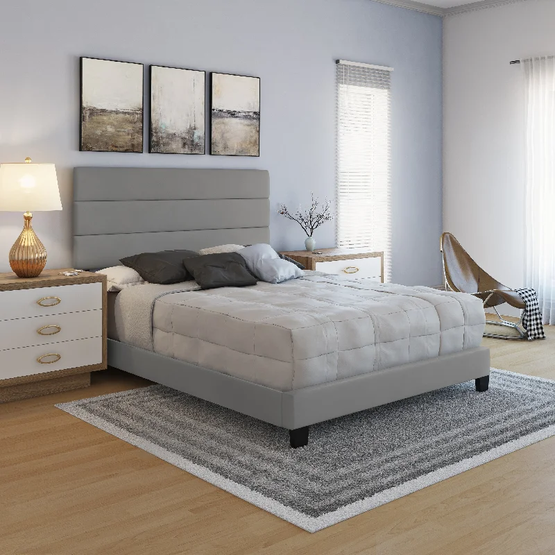 Comforters with a sound - proofing feature for a quiet and peaceful sleep​ Piedmont Upholstered Platform Bed