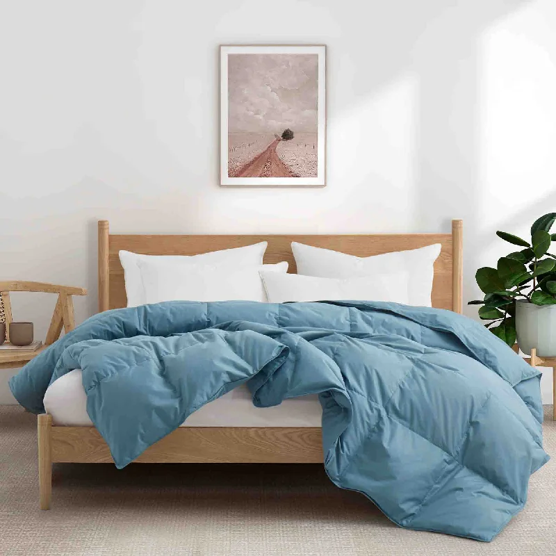 Microfiber comforters for easy maintenance and durability​ Puredown Organic Bundle