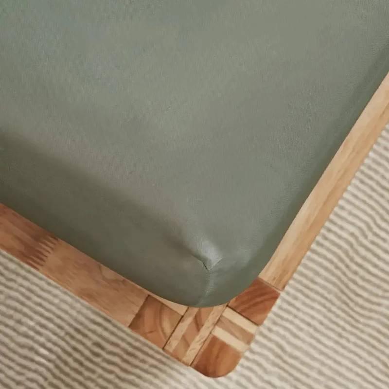 Down - filled comforters offering a cozy and fluffy feel​ Luxe CleanBamboo® Sateen+ Fitted Sheet