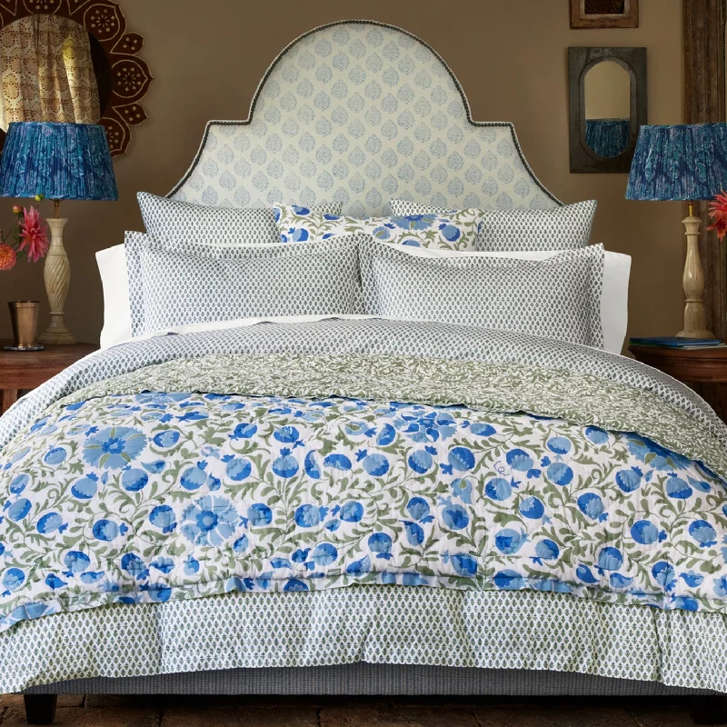 Memory foam meditation cushions for floor sitting​ Cala Sage Organic Duvet