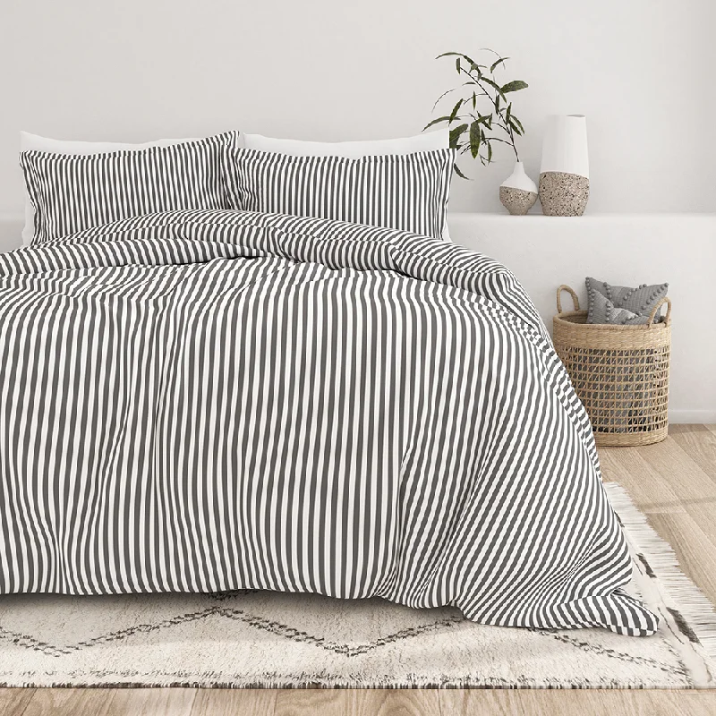 Breathable duvet covers for a comfortable night's sleep Ribbon Pattern 3-Piece Duvet Cover Set Breathable duvet covers for a comfortable night's sleep Ribbon Pattern 3-Piece Duvet Cover Set