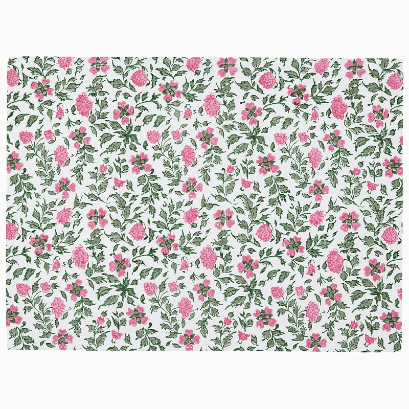 Cat - friendly pillows with catnip inserts​ Ishita Azalea Placemats (Set of 4)