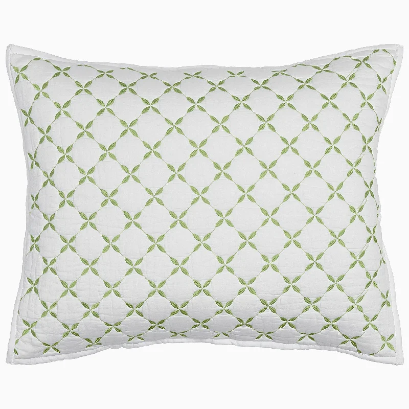 Organic cotton pillows for eco - conscious consumers​ Layla Leaf Sham