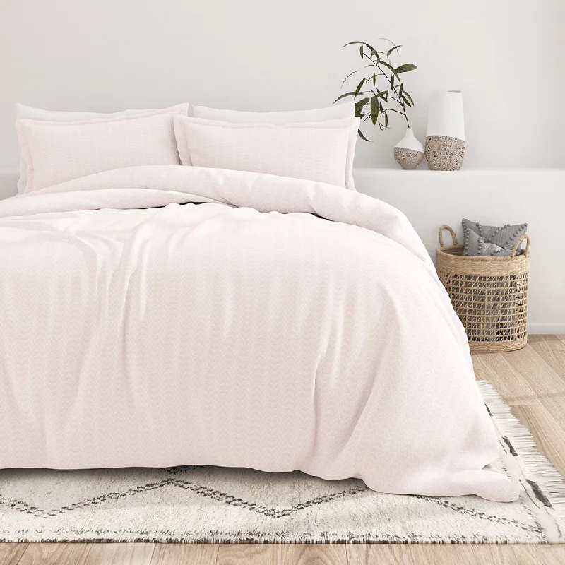 City - apartment duvet covers for a modern and urban look Classic in Pink Pattern 3-Piece Duvet Cover Set City - apartment duvet covers for a modern and urban look Classic in Pink Pattern 3-Piece Duvet Cover Set
