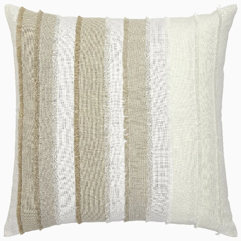Memory foam wheelchair pillows for added comfort​ Fringed Natural Decorative Pillow