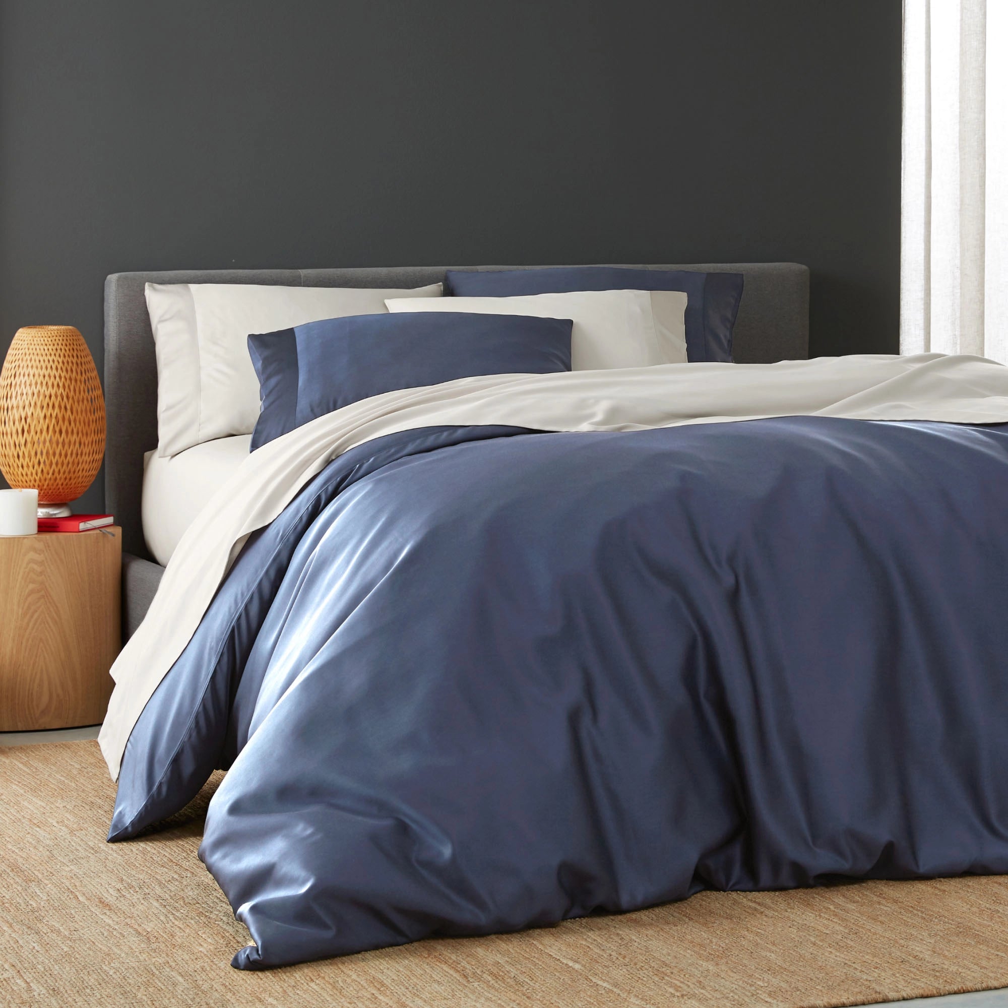 Duvet covers with a pixelated - print design for a modern and digital look​ Organic Bamboo Duvet Cover
