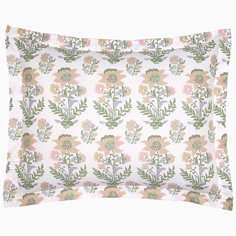 Memory foam meditation cushions for floor sitting​ Hina Organic Sham