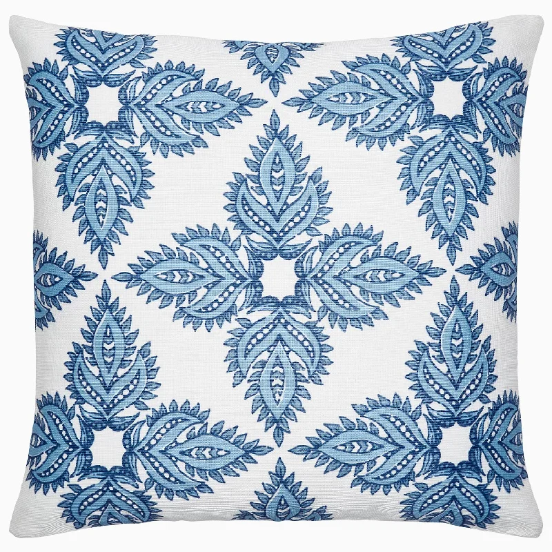 Memory foam body pillows with cooling gel inserts​ Maira Indigo Outdoor Decorative Pillow