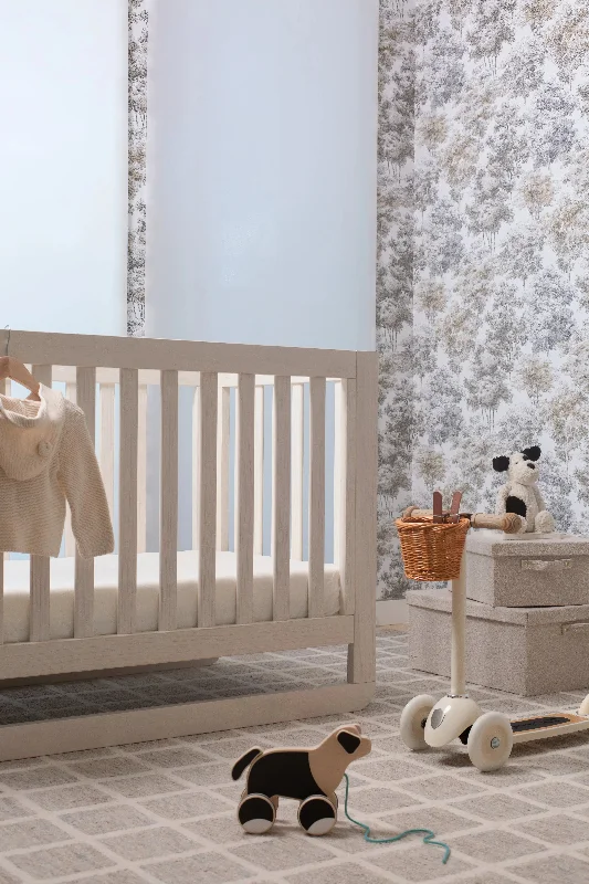 Anti - dust mite comforters for a cleaner sleep environment​ CleanBamboo Hemp™ Linen+ Crib & Toddler Fitted Sheet