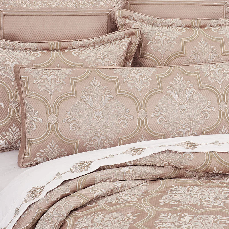 Pregnancy body pillows with extra cushioning​ Rosewater Bolster Decorative Throw Pillow