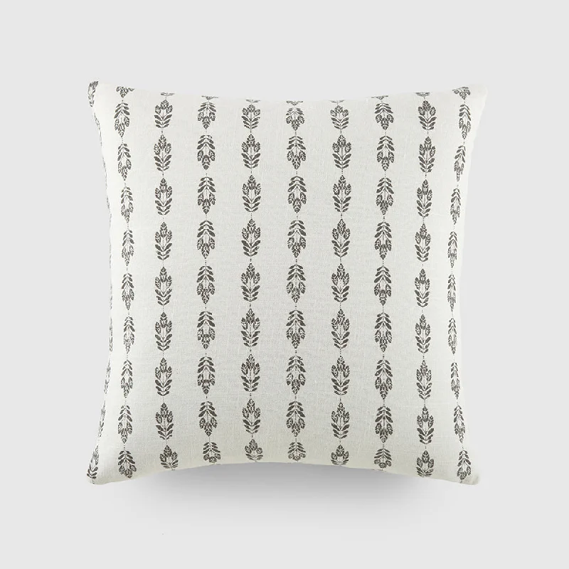 Memory foam lumbar pillows for lower back support​ Folk Leaves Décor Throw Pillow