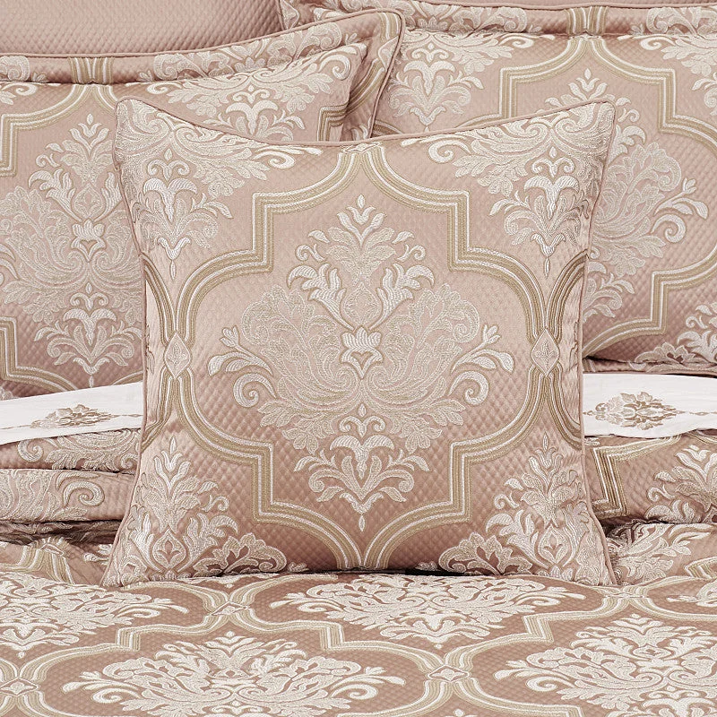 Cooling fiber pillows for breathability​ Rosewater 20" Square Decorative Throw Pillow