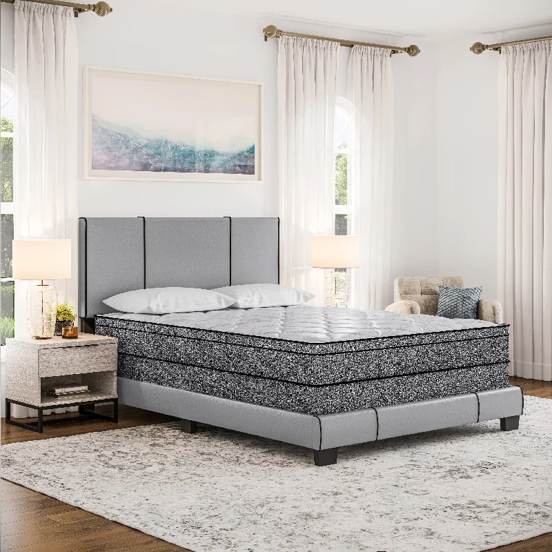 Comforters with a polka - dot design for a fun and playful style​ Spring Air 8" Colmar Innerspring Mattress