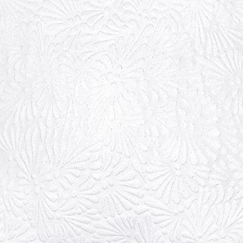 Feather pillows for softness and luxury​ Meera White Coverlet Swatch