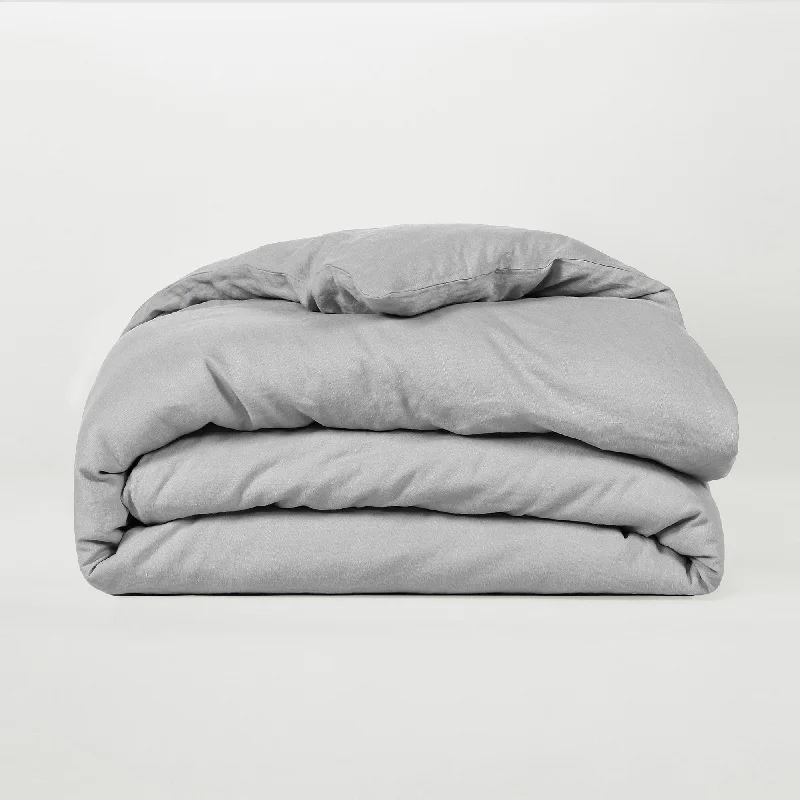 Hand - washable duvet covers for delicate materials​ LuxeWeave Linen Duvet Cover