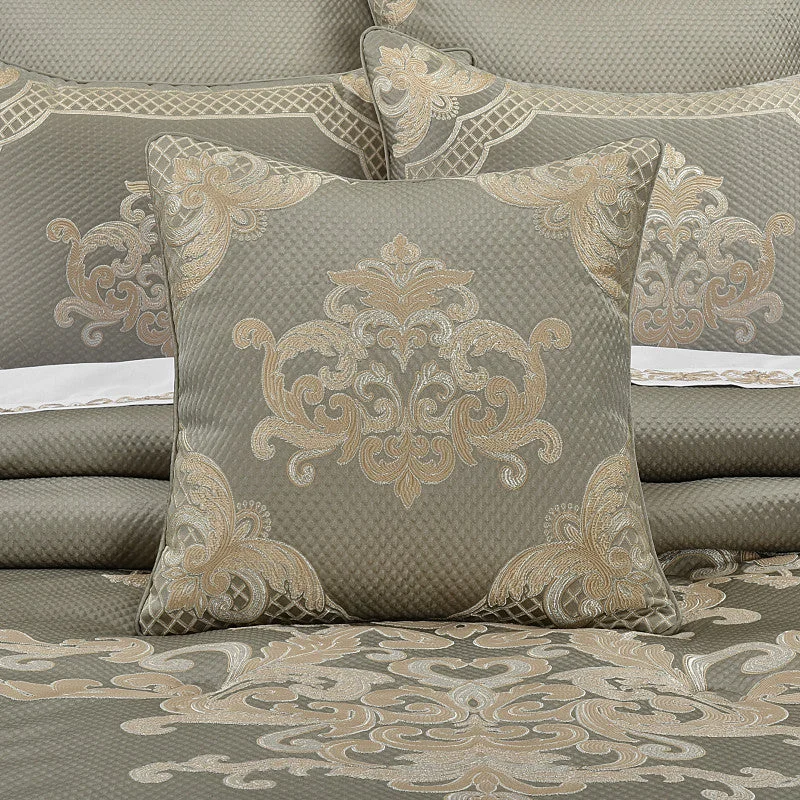 Memory foam camping cot pillows for added comfort​ Piazza 18" Square Decorative Throw Pillow