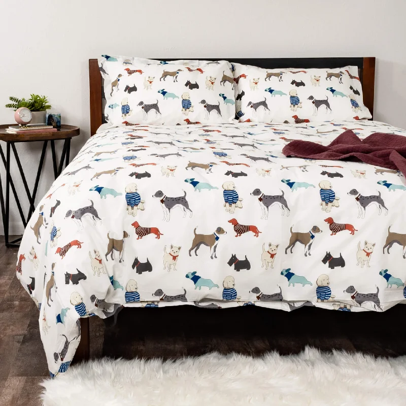 Duvet covers with a tartan - check design for a traditional Scottish look​ Unleashed 200 Thread Count Percale Duvet Cover Set