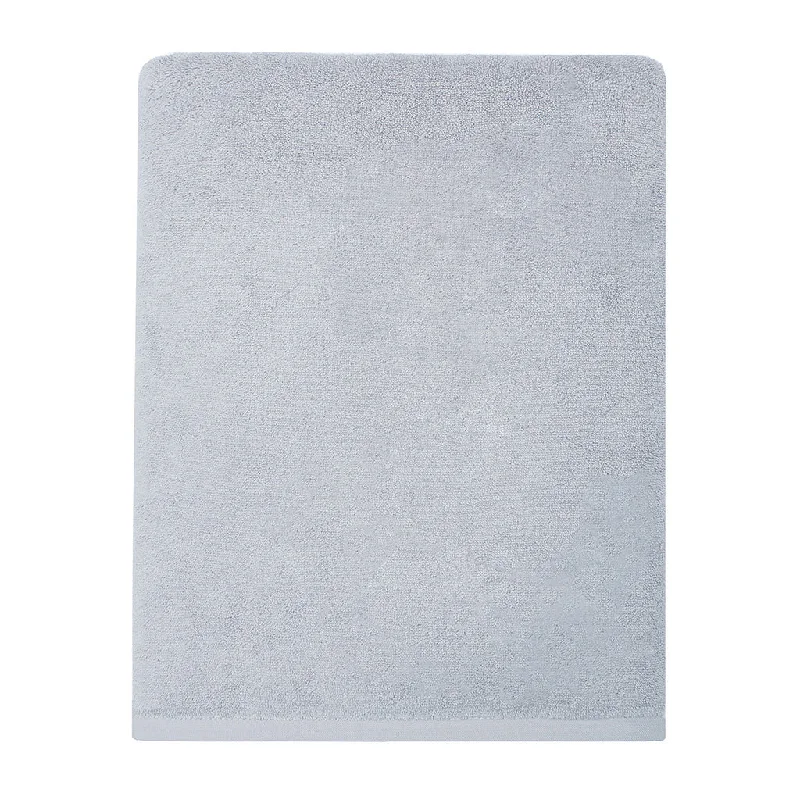Sheets with anti - bacterial properties to maintain a hygienic sleep environment​ Plush Powder Blue Bath Sheet