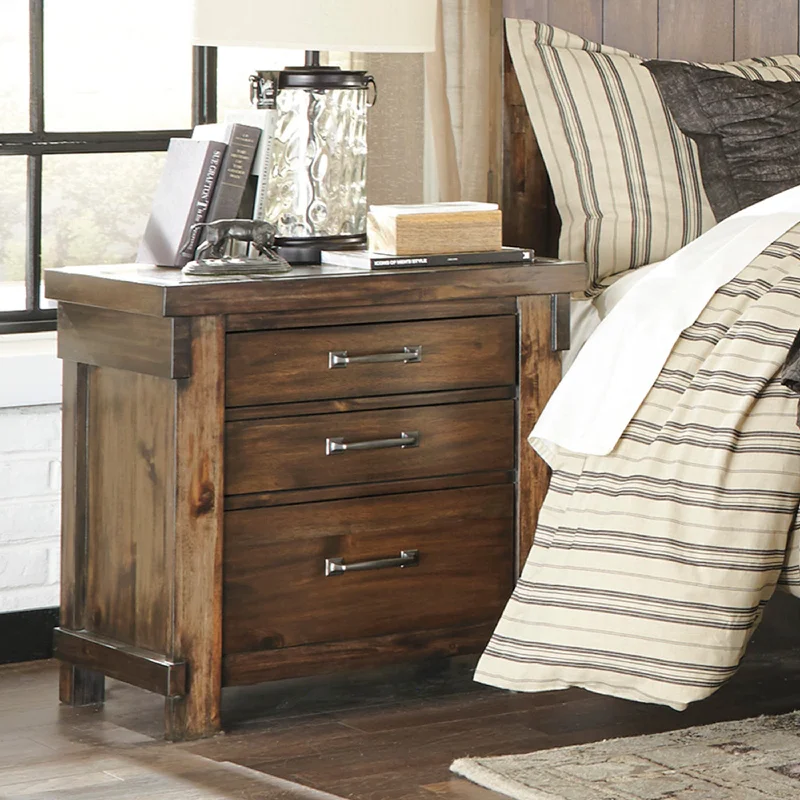 Comforters with moisture - wicking technology for sweaty sleepers​ Lakeleigh Nightstand