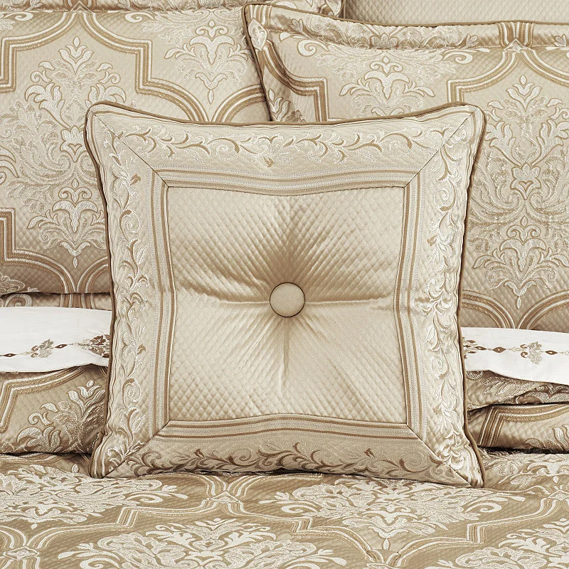 Memory foam gel - infused adjustable bed pillows for enhanced comfort Sezanne 18" Square Decorative Throw Pillow