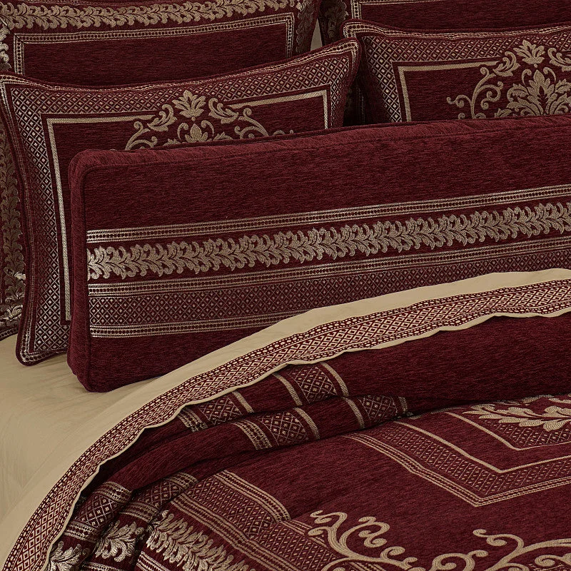 Natural latex pillows for durability and bounce​ Laurenza Bolster Decorative Throw Pillow