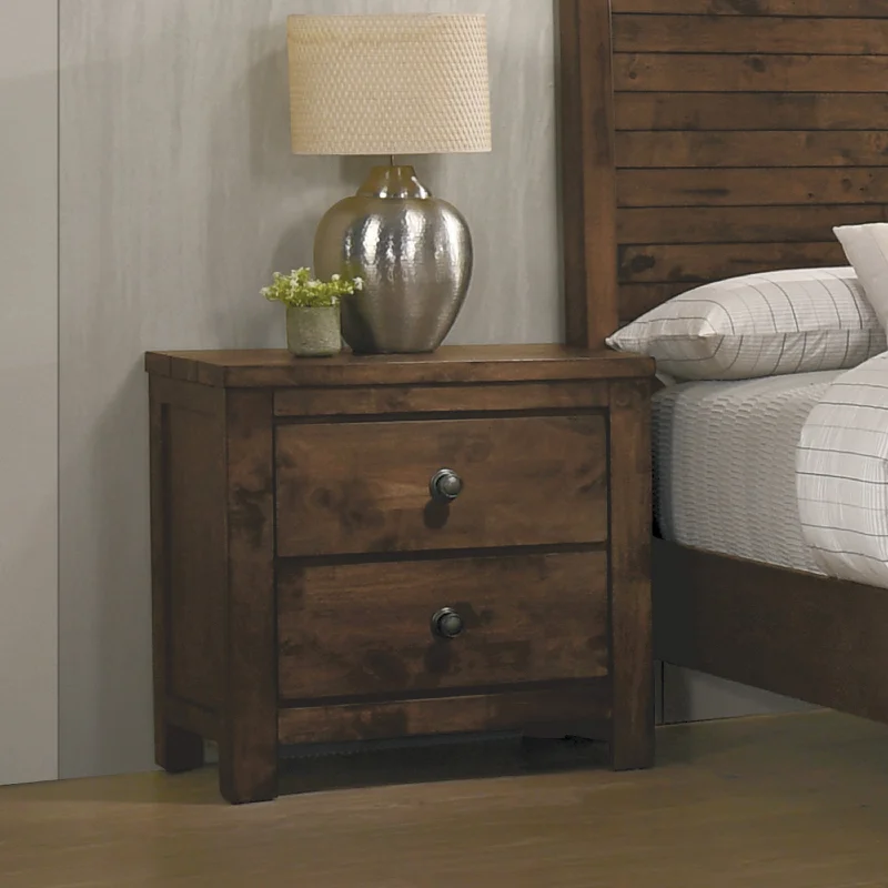Comforters with a matte finish for a sophisticated look​ Blue Ridge Nightstand