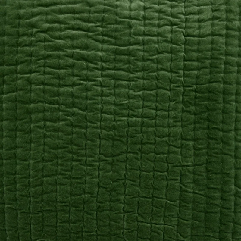 Body pillows for side sleepers​ Velvet Moss Quilt Swatch