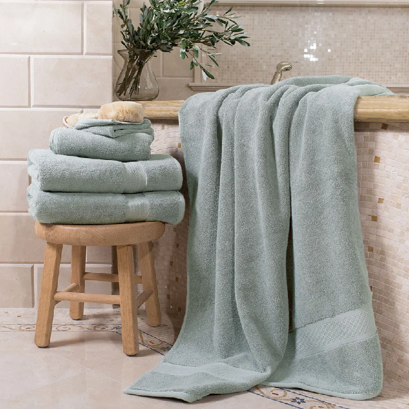 Recycled material sheets for an eco - friendly option​ The Classic Green Towels