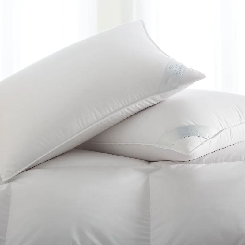 Cooling fiber pillows for breathability​ Salzburg Down Pillow