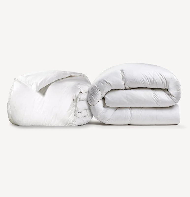 Polyester fiberfill pillows for budget - friendly options Utility Bundle | 100% RDS Comforter and 2” Loft White Goose Down Feather Bed Polyester fiberfill pillows for budget - friendly options Utility Bundle | 100% RDS Comforter and 2” Loft White Goose Down Feather Bed