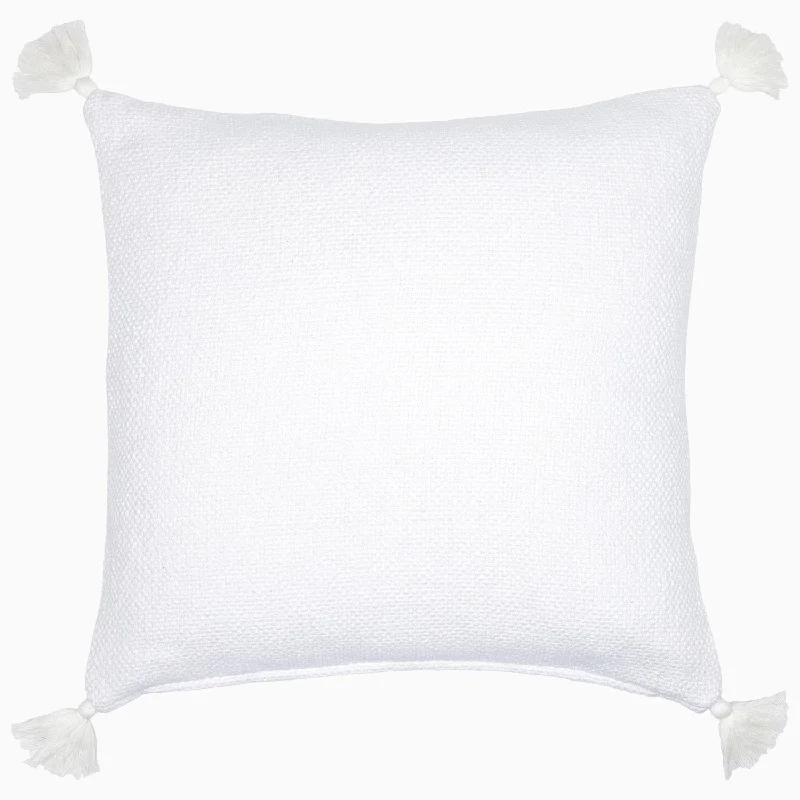 Bolster pillows for decorative and functional use​ Woven Ivory Decorative Pillow
