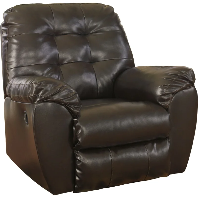 Alliston Rocker Recliner - Chocolate