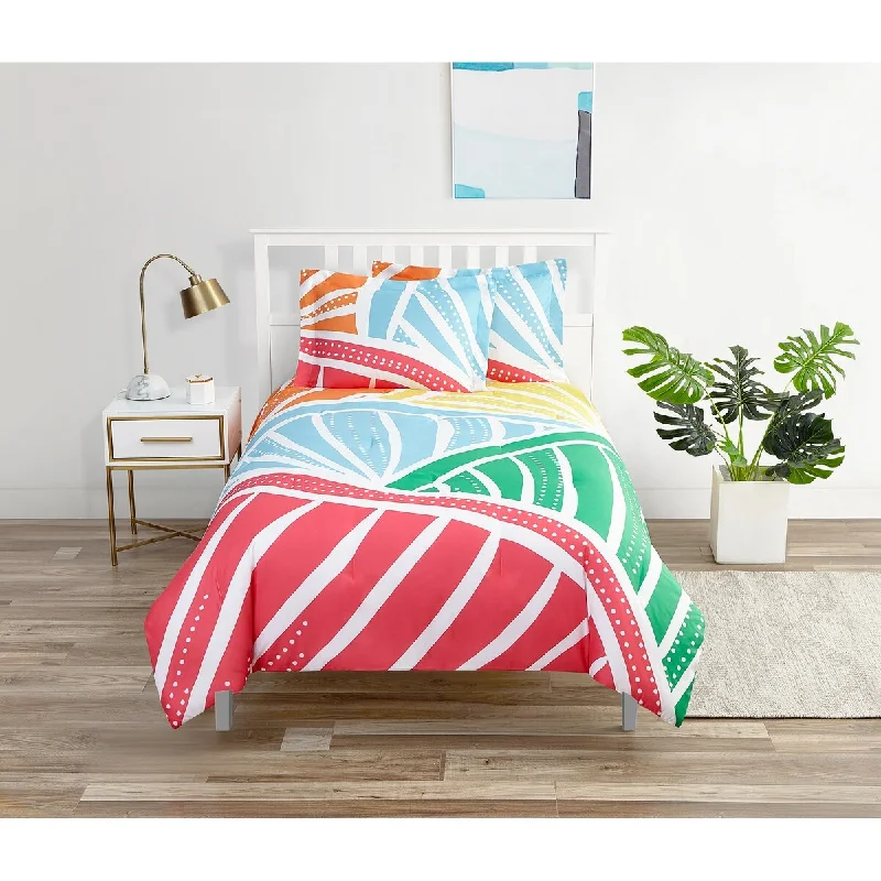 Synthetic - filled comforters like polyester for affordability and hypoallergenic propertiesALEX + BELLA Neon Glow Pink Soft Microfiber 3 Piece Comforter Set Synthetic - filled comforters like polyester for affordability and hypoallergenic propertiesALEX + BELLA Neon Glow Pink Soft Microfiber 3 Piece Comforter Set
