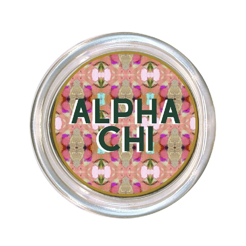Snap - closure duvet covers for a quick and convenient way to open and closeAlpha Chi Large Glass Coaster