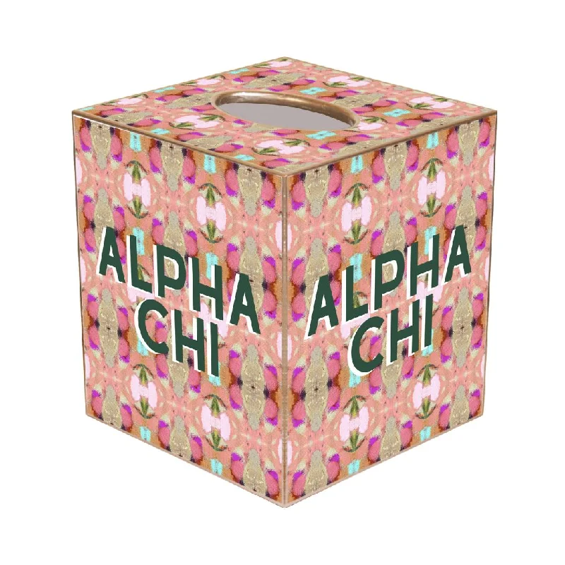 Expensive duvet covers with premium materials and artisanal craftsmanshipAlpha Chi Tissue Box Cover