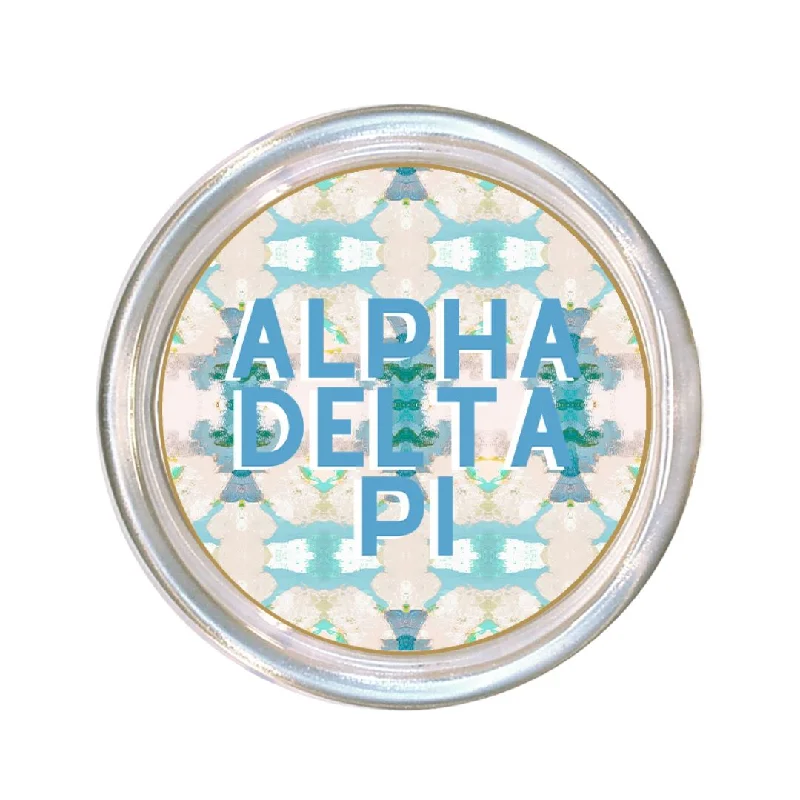 Hotel - quality duvet covers for a luxurious feel at homeAlpha Delta Pi Large Glass Coaster