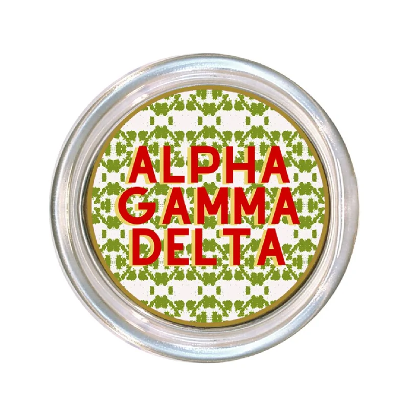 Polyester duvet covers with durability and colorfastnessAlpha Gamma Delta Large Glass Coaster