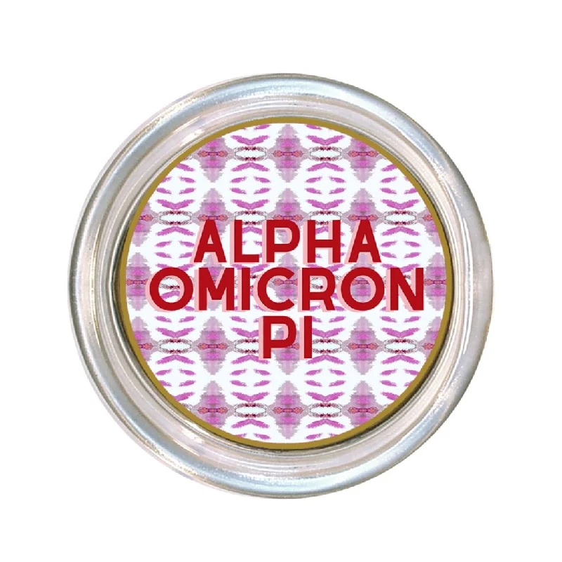 Hotel - quality duvet covers for a luxurious feel at homeAlpha Omnicron Pi Large Glass Coaster