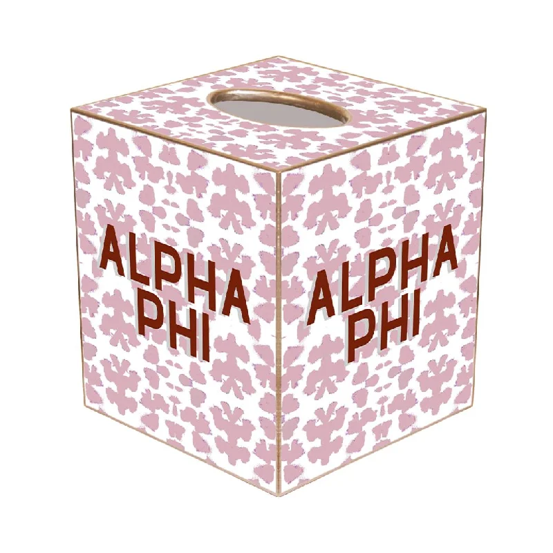 Expensive duvet covers with premium materials and artisanal craftsmanshipAlpha Phi Tissue Box Cover