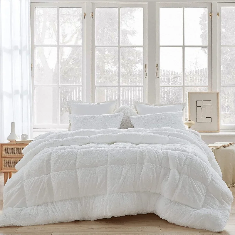 Silk - filled comforters for a luxurious and smooth touchAre You Kidding Bare - Coma Inducer® Oversized Comforter - Farmhouse White Silk - filled comforters for a luxurious and smooth touchAre You Kidding Bare - Coma Inducer® Oversized Comforter - Farmhouse White